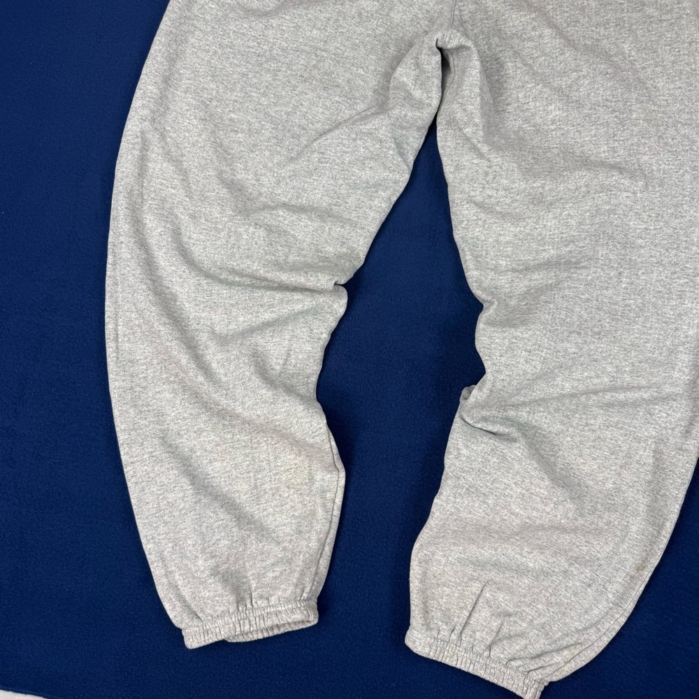 VTG Nike Team Toronto Maple Leafs Grey Sweatpants Mens Small Logo Joggers Y2K - Picture 10 of 10